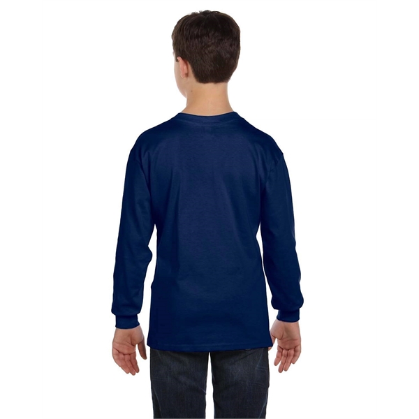 Gildan Youth Heavy Cotton™ Long-Sleeve T-Shirt - Gildan Youth Heavy Cotton™ Long-Sleeve T-Shirt - Image 17 of 92