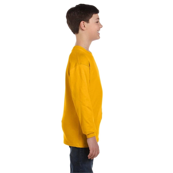 Gildan Youth Heavy Cotton™ Long-Sleeve T-Shirt - Gildan Youth Heavy Cotton™ Long-Sleeve T-Shirt - Image 19 of 92