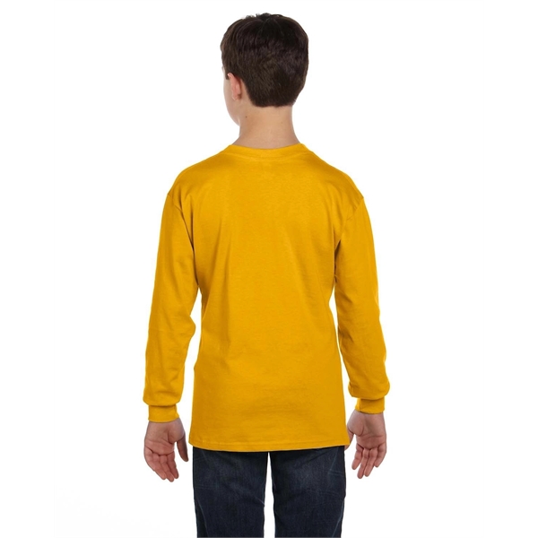 Gildan Youth Heavy Cotton™ Long-Sleeve T-Shirt - Gildan Youth Heavy Cotton™ Long-Sleeve T-Shirt - Image 20 of 92