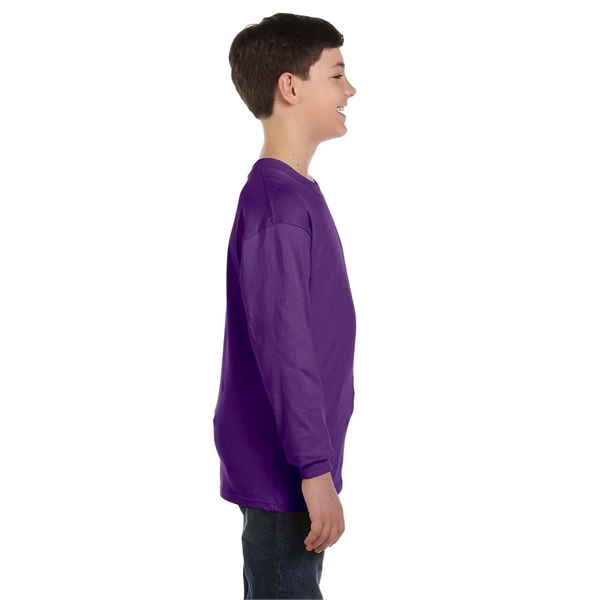 Gildan Youth Heavy Cotton™ Long-Sleeve T-Shirt - Gildan Youth Heavy Cotton™ Long-Sleeve T-Shirt - Image 22 of 92