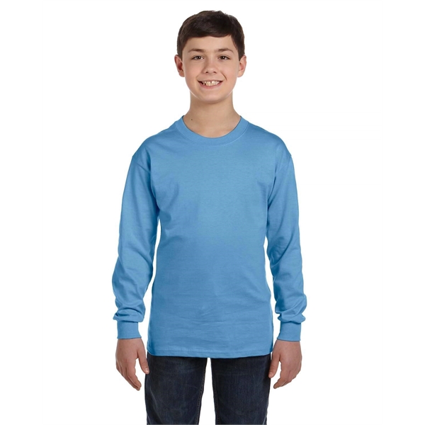 Gildan Youth Heavy Cotton™ Long-Sleeve T-Shirt - Gildan Youth Heavy Cotton™ Long-Sleeve T-Shirt - Image 24 of 92