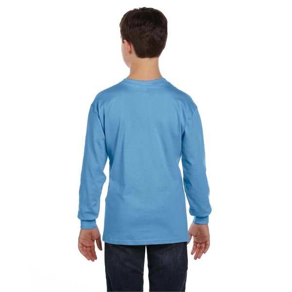 Gildan Youth Heavy Cotton™ Long-Sleeve T-Shirt - Gildan Youth Heavy Cotton™ Long-Sleeve T-Shirt - Image 26 of 92