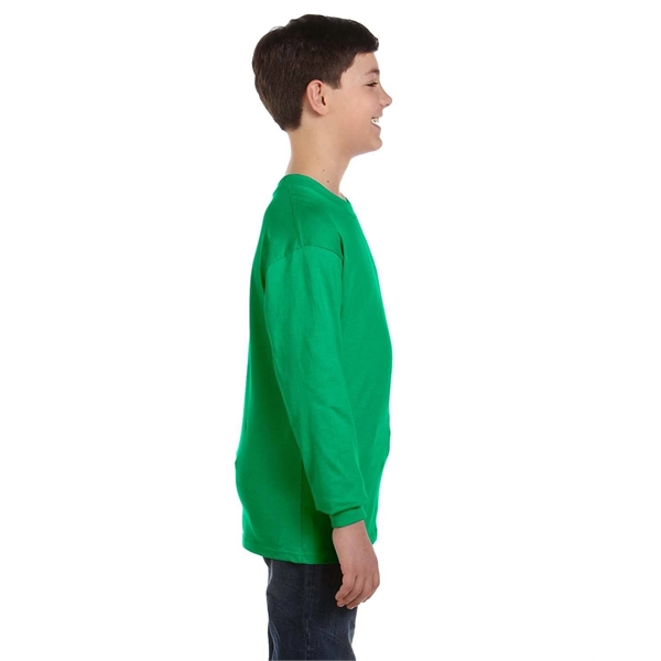 Gildan Youth Heavy Cotton™ Long-Sleeve T-Shirt - Gildan Youth Heavy Cotton™ Long-Sleeve T-Shirt - Image 28 of 92