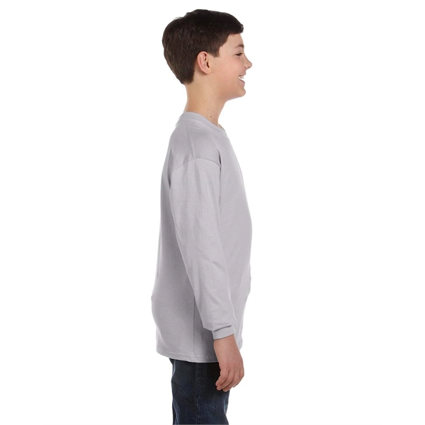 Gildan Youth Heavy Cotton™ Long-Sleeve T-Shirt - Gildan Youth Heavy Cotton™ Long-Sleeve T-Shirt - Image 31 of 92