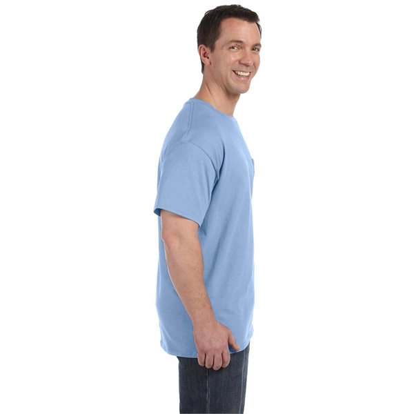 Hanes Men's Authentic-T Pocket T-Shirt - Hanes Men's Authentic-T Pocket T-Shirt - Image 4 of 107