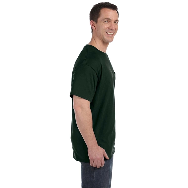 Hanes Men's Authentic-T Pocket T-Shirt - Hanes Men's Authentic-T Pocket T-Shirt - Image 20 of 107