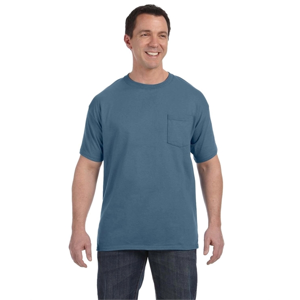 Hanes Men's Authentic-T Pocket T-Shirt - Hanes Men's Authentic-T Pocket T-Shirt - Image 21 of 107