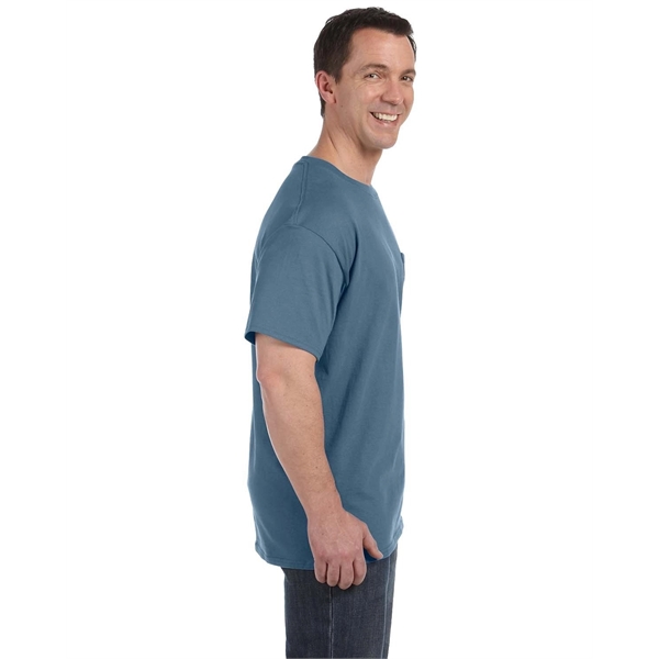 Hanes Men's Authentic-T Pocket T-Shirt - Hanes Men's Authentic-T Pocket T-Shirt - Image 23 of 107