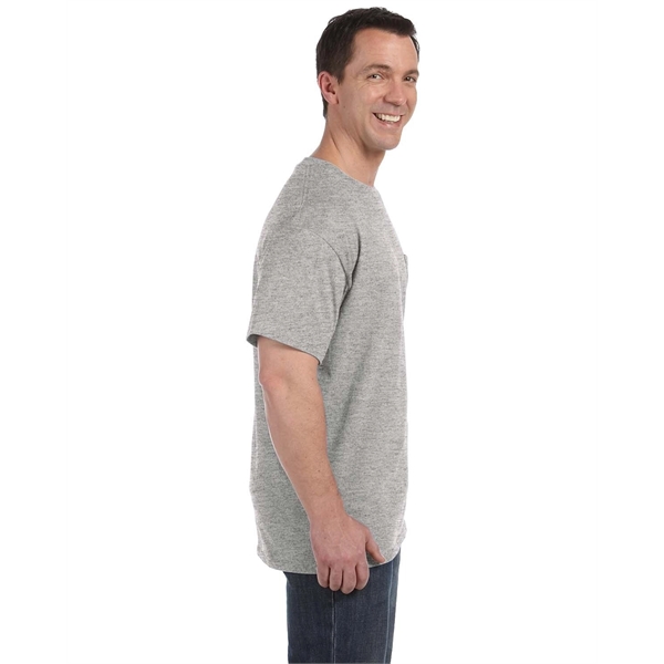 Hanes Men's Authentic-T Pocket T-Shirt - Hanes Men's Authentic-T Pocket T-Shirt - Image 25 of 107