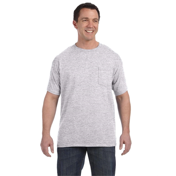 Hanes Men's Authentic-T Pocket T-Shirt - Hanes Men's Authentic-T Pocket T-Shirt - Image 27 of 107