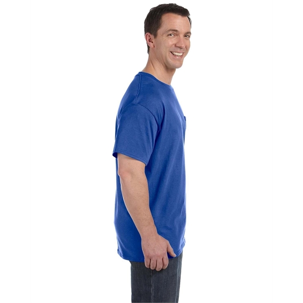 Hanes Men's Authentic-T Pocket T-Shirt - Hanes Men's Authentic-T Pocket T-Shirt - Image 38 of 107