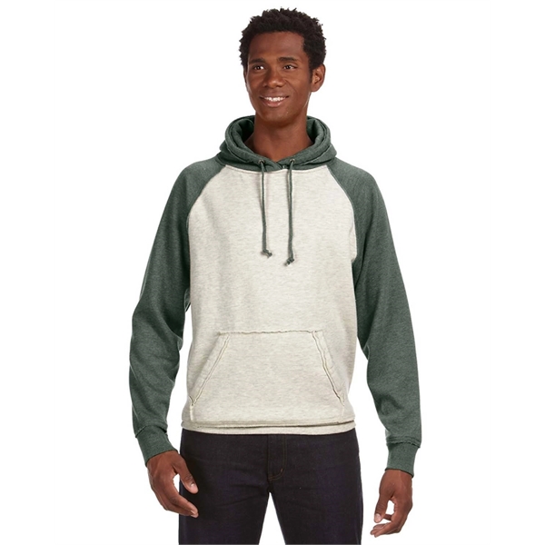 J America Adult Vintage Heather Pullover Hooded Sweatshirt