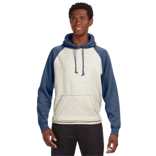 J America Adult Vintage Heather Pullover Hooded Sweatshirt