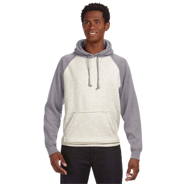 J America Adult Vintage Heather Pullover Hooded Sweatshirt