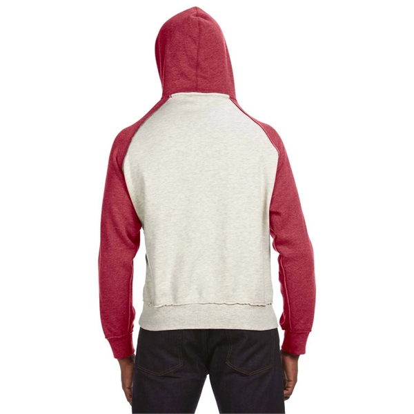 J America Adult Vintage Heather Pullover Hooded Sweatshirt