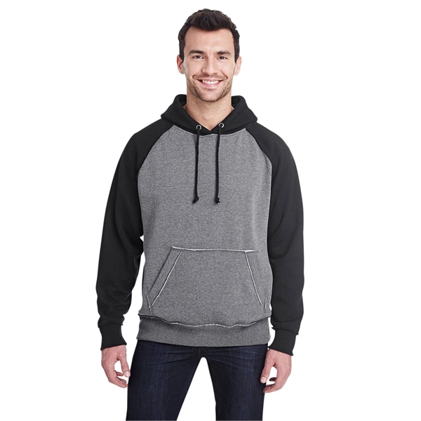 J America Adult Vintage Heather Pullover Hooded Sweatshirt