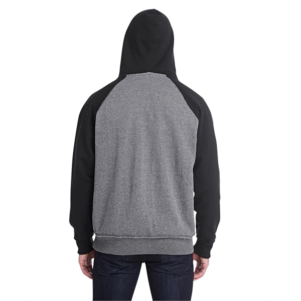 J America Adult Vintage Heather Pullover Hooded Sweatshirt