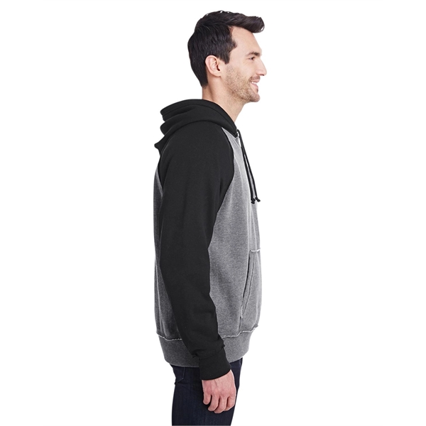 J America Adult Vintage Heather Pullover Hooded Sweatshirt
