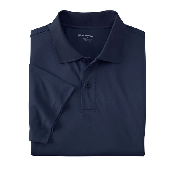 Harriton Men's Micro-Pique Polo - Harriton Men's Micro-Pique Polo - Image 13 of 48
