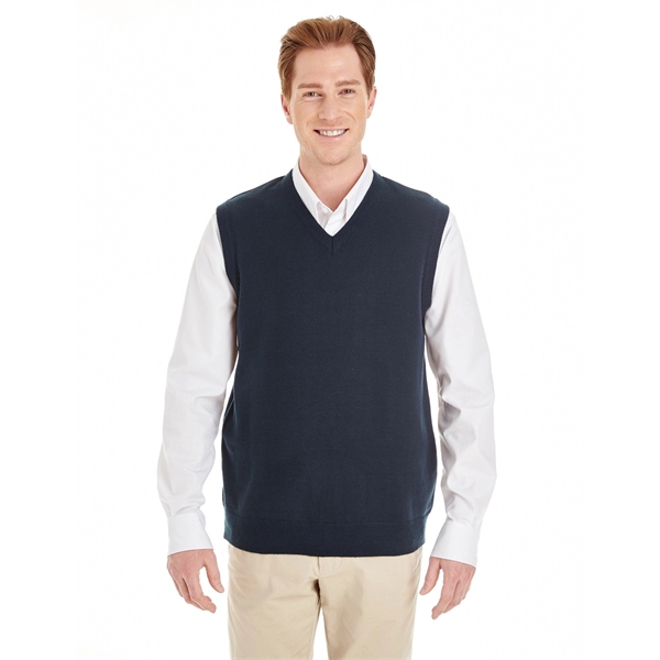 Harriton Men's Pilbloc™ V-Neck Sweater Vest - Harriton Men's Pilbloc™ V-Neck Sweater Vest - Image 9 of 23