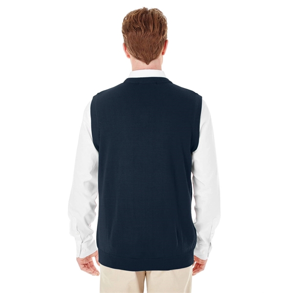 Harriton Men's Pilbloc™ V-Neck Sweater Vest - Harriton Men's Pilbloc™ V-Neck Sweater Vest - Image 10 of 23