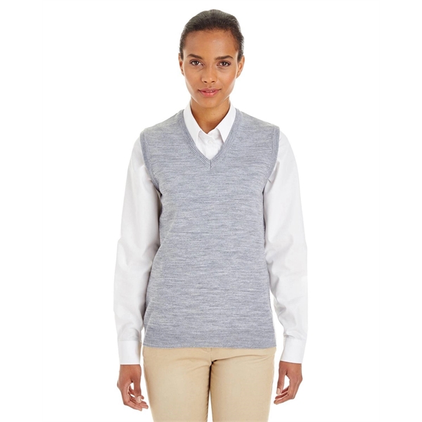 Harriton Ladies' Pilbloc™ V-Neck Sweater Vest - Harriton Ladies' Pilbloc™ V-Neck Sweater Vest - Image 0 of 27