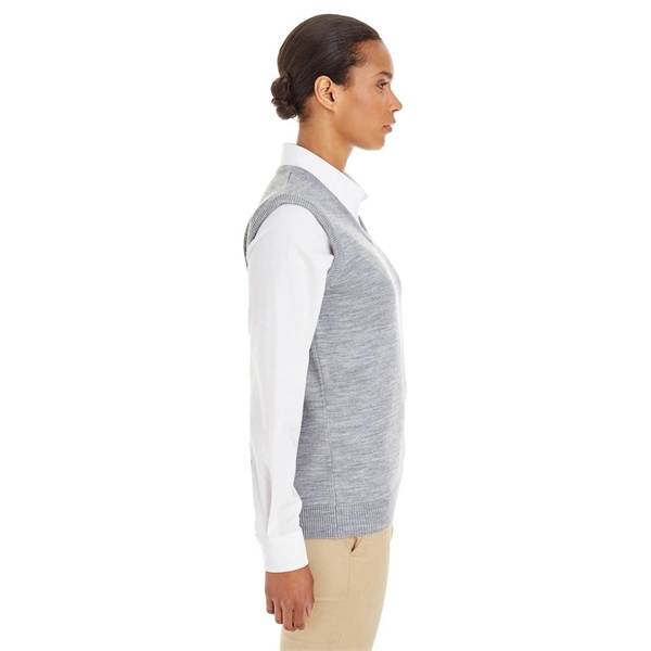 Harriton Ladies' Pilbloc™ V-Neck Sweater Vest - Harriton Ladies' Pilbloc™ V-Neck Sweater Vest - Image 1 of 27