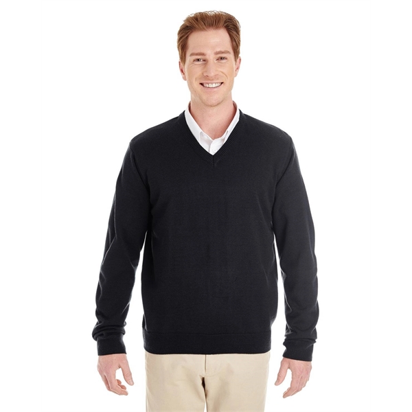 Harriton Men's Pilbloc™ V-Neck Sweater - Harriton Men's Pilbloc™ V-Neck Sweater - Image 3 of 20