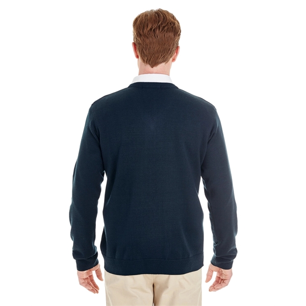 Harriton Men's Pilbloc™ V-Neck Sweater - Harriton Men's Pilbloc™ V-Neck Sweater - Image 8 of 20