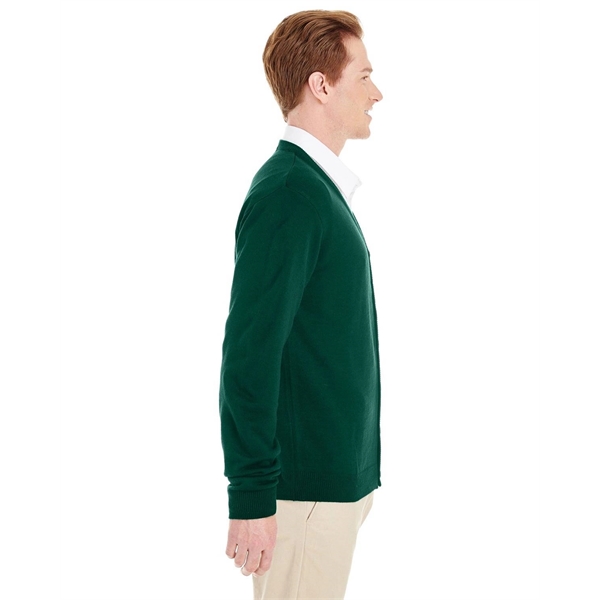 Harriton Men's Pilbloc™ V-Neck Button Cardigan Sweater - Harriton Men's Pilbloc™ V-Neck Button Cardigan Sweater - Image 6 of 33