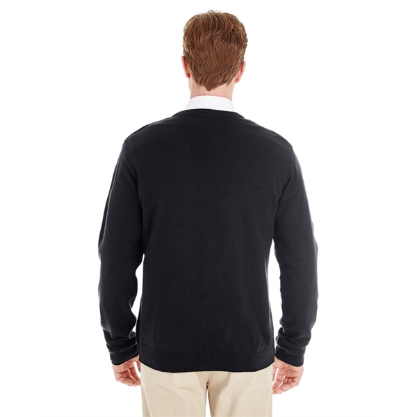 Harriton Men's Pilbloc™ V-Neck Button Cardigan Sweater - Harriton Men's Pilbloc™ V-Neck Button Cardigan Sweater - Image 9 of 33