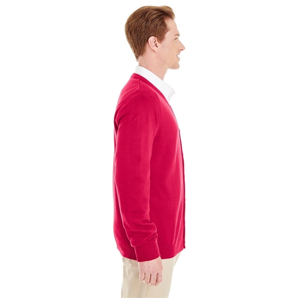 Harriton Men's Pilbloc™ V-Neck Button Cardigan Sweater - Harriton Men's Pilbloc™ V-Neck Button Cardigan Sweater - Image 12 of 33