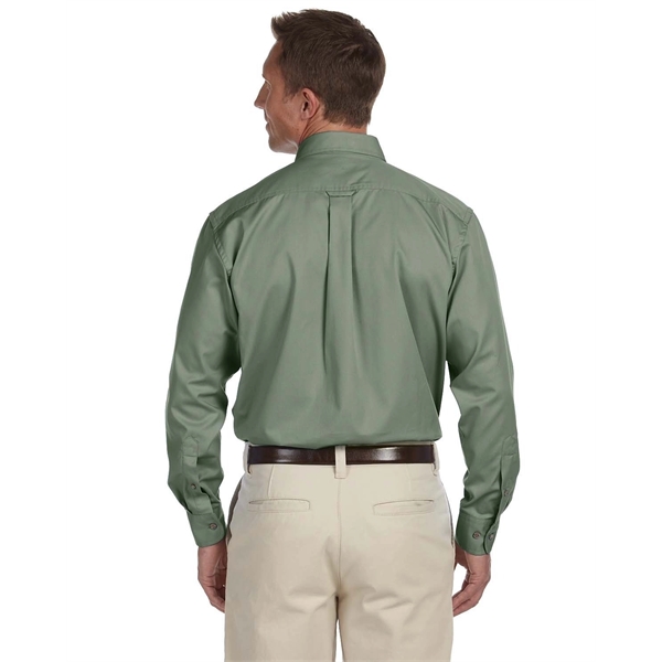 Harriton Men's Easy Blend™ Long-Sleeve Twill Shirt with S... - Harriton Men's Easy Blend™ Long-Sleeve Twill Shirt with S... - Image 5 of 135