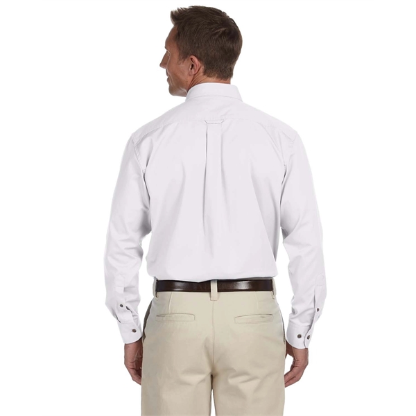 Harriton Men's Easy Blend™ Long-Sleeve Twill Shirt with S... - Harriton Men's Easy Blend™ Long-Sleeve Twill Shirt with S... - Image 14 of 135