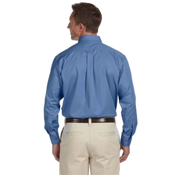 Harriton Men's Easy Blend™ Long-Sleeve Twill Shirt with S... - Harriton Men's Easy Blend™ Long-Sleeve Twill Shirt with S... - Image 20 of 135