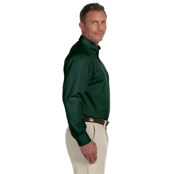Harriton Men's Easy Blend™ Long-Sleeve Twill Shirt with S... - Harriton Men's Easy Blend™ Long-Sleeve Twill Shirt with S... - Image 22 of 135