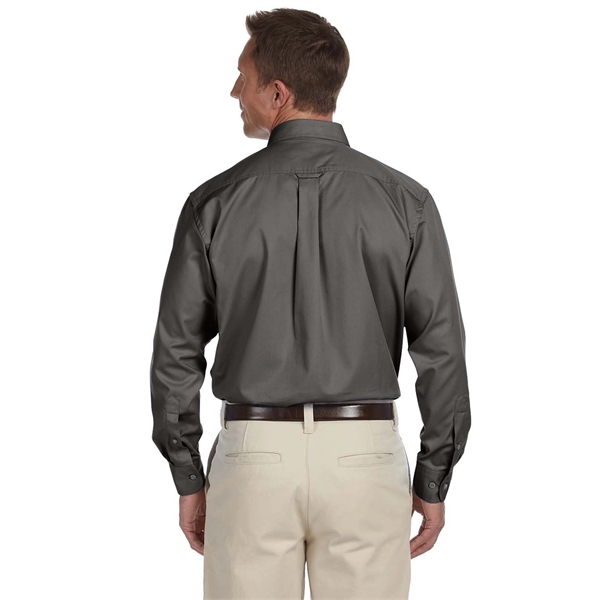 Harriton Men's Easy Blend™ Long-Sleeve Twill Shirt with S... - Harriton Men's Easy Blend™ Long-Sleeve Twill Shirt with S... - Image 26 of 135