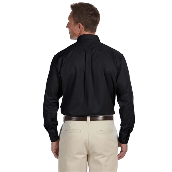 Harriton Men's Easy Blend™ Long-Sleeve Twill Shirt with S... - Harriton Men's Easy Blend™ Long-Sleeve Twill Shirt with S... - Image 29 of 135