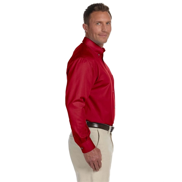 Harriton Men's Easy Blend™ Long-Sleeve Twill Shirt with S... - Harriton Men's Easy Blend™ Long-Sleeve Twill Shirt with S... - Image 31 of 135