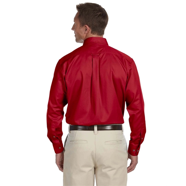 Harriton Men's Easy Blend™ Long-Sleeve Twill Shirt with S... - Harriton Men's Easy Blend™ Long-Sleeve Twill Shirt with S... - Image 32 of 135