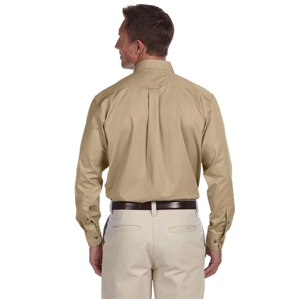 Harriton Men's Easy Blend™ Long-Sleeve Twill Shirt with S... - Harriton Men's Easy Blend™ Long-Sleeve Twill Shirt with S... - Image 38 of 135