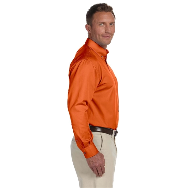 Harriton Men's Easy Blend™ Long-Sleeve Twill Shirt with S... - Harriton Men's Easy Blend™ Long-Sleeve Twill Shirt with S... - Image 41 of 135