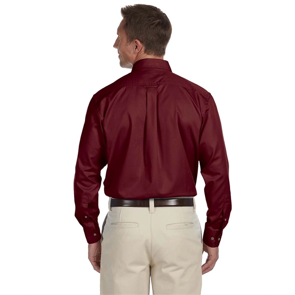 Harriton Men's Easy Blend™ Long-Sleeve Twill Shirt with S... - Harriton Men's Easy Blend™ Long-Sleeve Twill Shirt with S... - Image 44 of 135