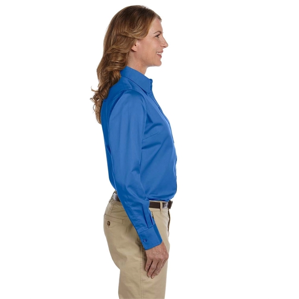 Harriton Ladies' Easy Blend™ Long-Sleeve Twill Shirt with... - Harriton Ladies' Easy Blend™ Long-Sleeve Twill Shirt with... - Image 14 of 146