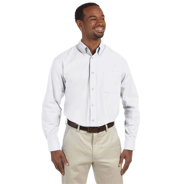 Harriton Men's Essential Poplin - Harriton Men's Essential Poplin - Image 0 of 36