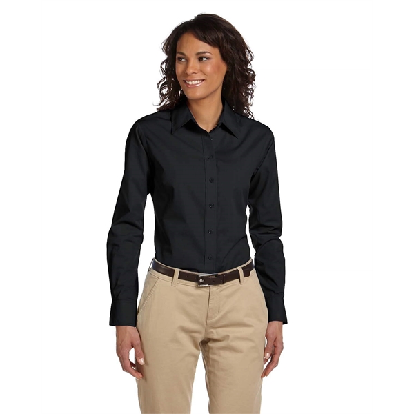 Harriton Ladies' Essential Poplin - Harriton Ladies' Essential Poplin - Image 12 of 41