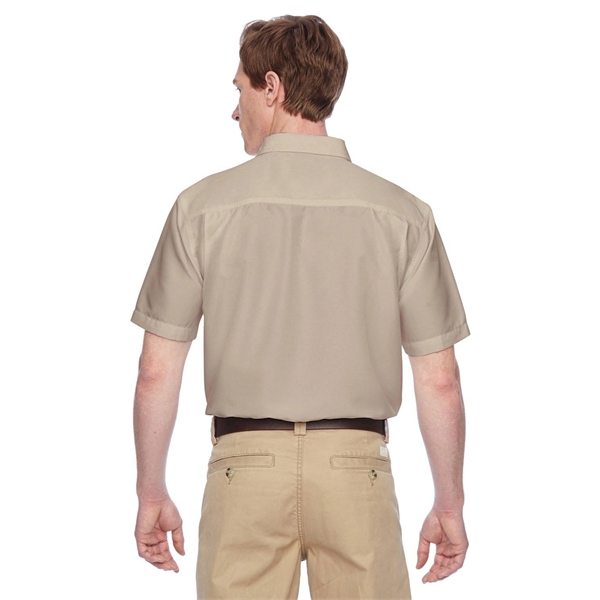 Harriton Men's Key West Short-Sleeve Performance Staff Shirt - Harriton Men's Key West Short-Sleeve Performance Staff Shirt - Image 7 of 54