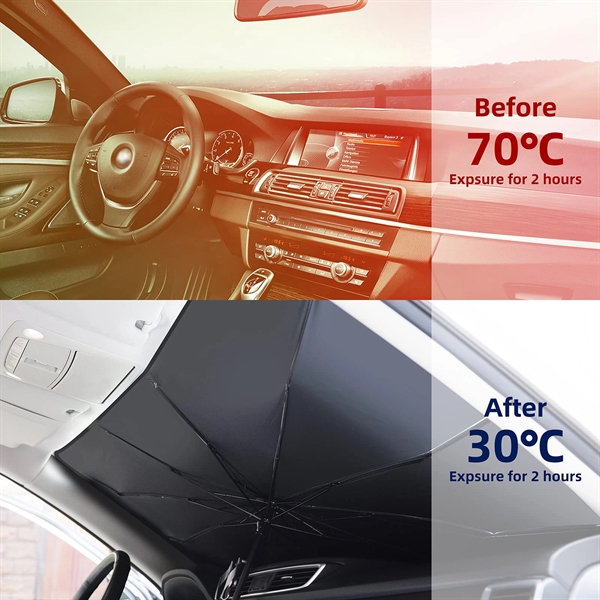 Automotive Windshield Sunshades Car Umbrella - Automotive Windshield Sunshades Car Umbrella - Image 4 of 4
