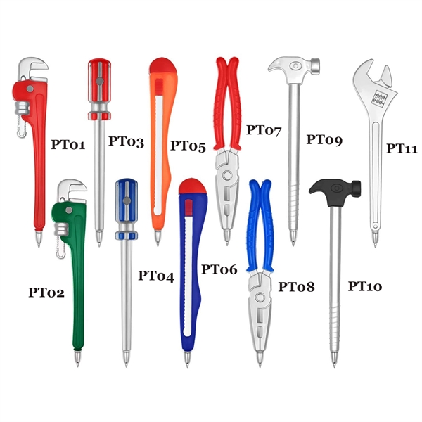 Novelty Hardware Tool Ballpoint Pens - Novelty Hardware Tool Ballpoint Pens - Image 1 of 4