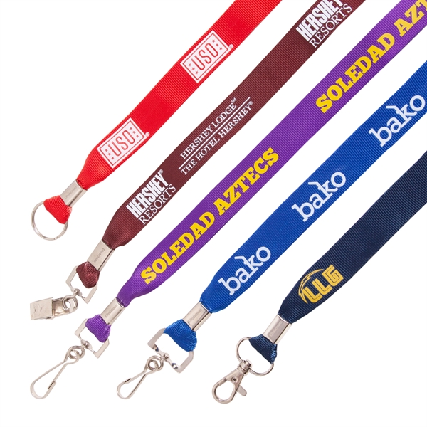 3/4" Nylon Lanyard - 3/4" Nylon Lanyard - Image 0 of 1